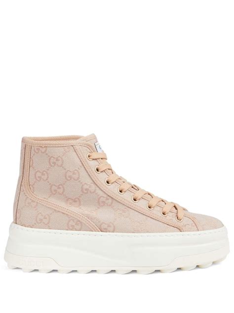 gucci high tips with studs|farfetch Gucci sneakers.